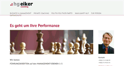 Desktop Screenshot of eiker-coaching.com